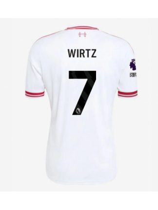 Florian Wirtz #7 Moški Nogometni dresi Liverpool Gostujoči 2026-27 bela