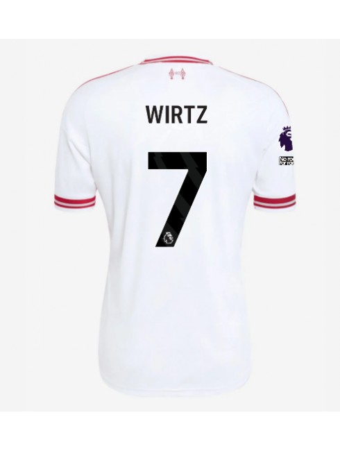 Florian Wirtz #7 Moški Nogometni dresi Liverpool Gostujoči 2026-27 bela