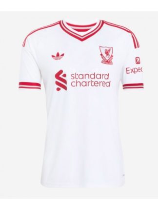 Moški Nogometni dresi Liverpool Gostujoči 2026-27 bela