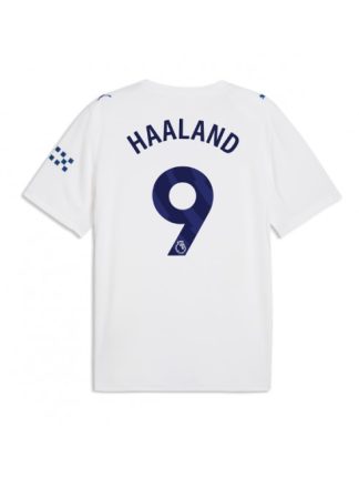 Erling Haaland #9 Moški Nogometni dresi Manchester City Tretji 2026-27 bela