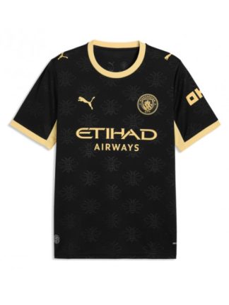 Poceni Moški Nogometni dresi Manchester City Gostujoči 2026-27 črna