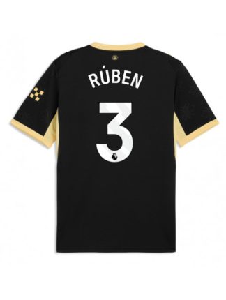 Ruben Dias #3 Nogometni dresi Manchester City 2026-27 Gostujoči črna