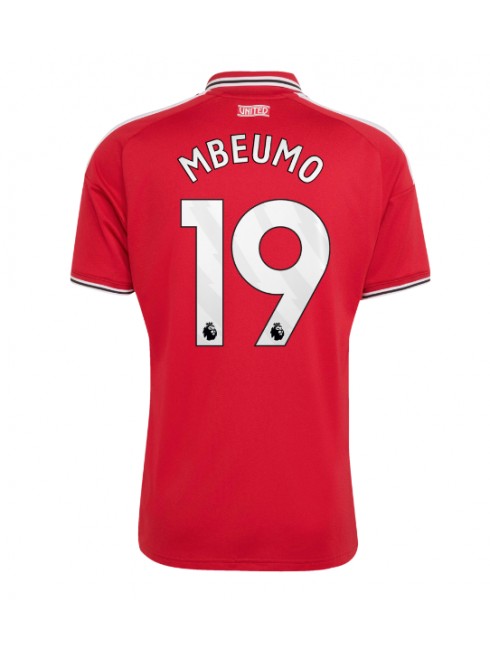 Poceni Nogometni dresi 2026-27 Manchester United Bryan Mbeumo #19 Domači