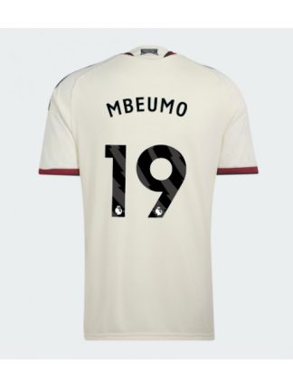 Poceni Nogometni dresi Manchester United Bryan Mbeumo #19 Tretji 2026-27 bela