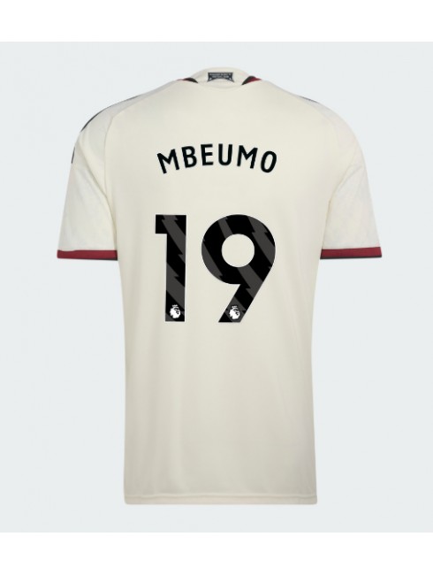 Poceni Nogometni dresi Manchester United Bryan Mbeumo #19 Tretji 2026-27 bela