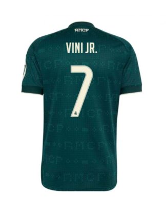 Moški Nogometni dresi Real Madrid Vinicius Junior #7 Gostujoči 2026-27 Kratek rokav