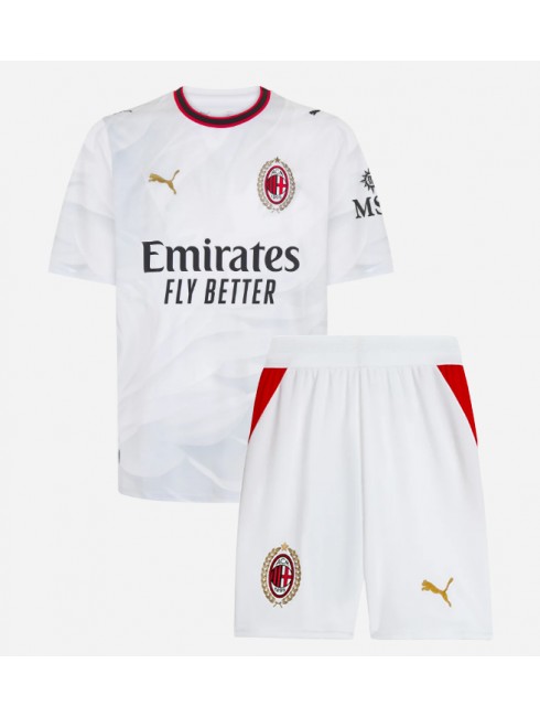 Otroški Nogometni dresi kompleti AC Milan Christopher Nkunku #18 Gostujoči 2026-27