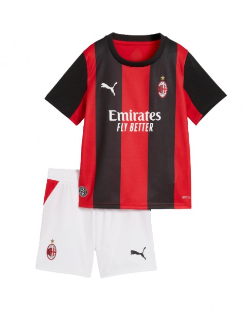 Otroški Nogometni dresi kompleti AC Milan Rafael Leao #10 Domači 2026-27