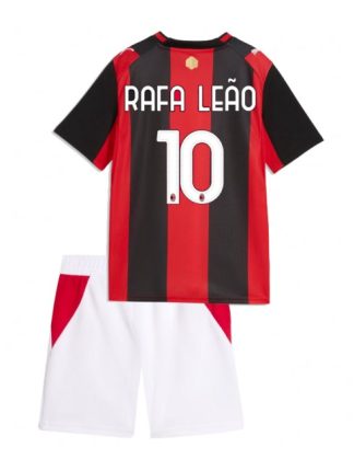 Otroški Nogometni dresi kompleti AC Milan Rafael Leao #10 Domači 2026-27