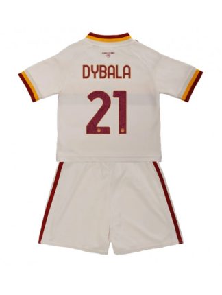 Paulo Dybala #21 Otroški Nogometni dresi kompleti AS Roma Gostujoči 2026-27