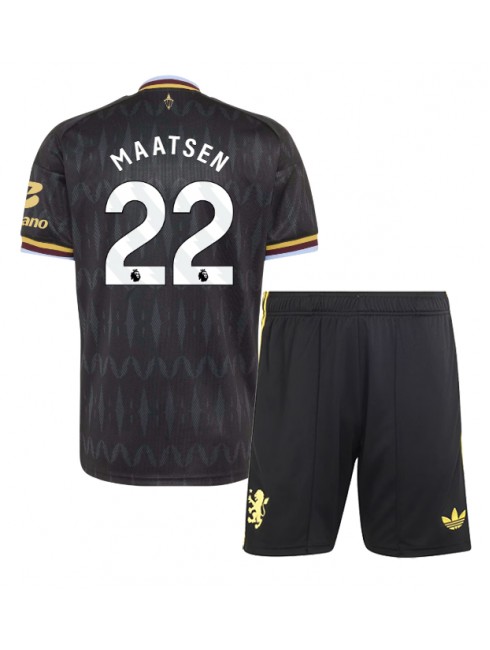 Ian Maatsen #22 Otroški Nogometni dresi kompleti Aston Villa Gostujoči 2026-27