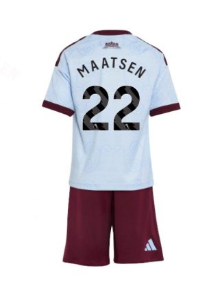 Otroški Nogometni dresi kompleti Aston Villa Ian Maatsen #22 Tretji 2026-27