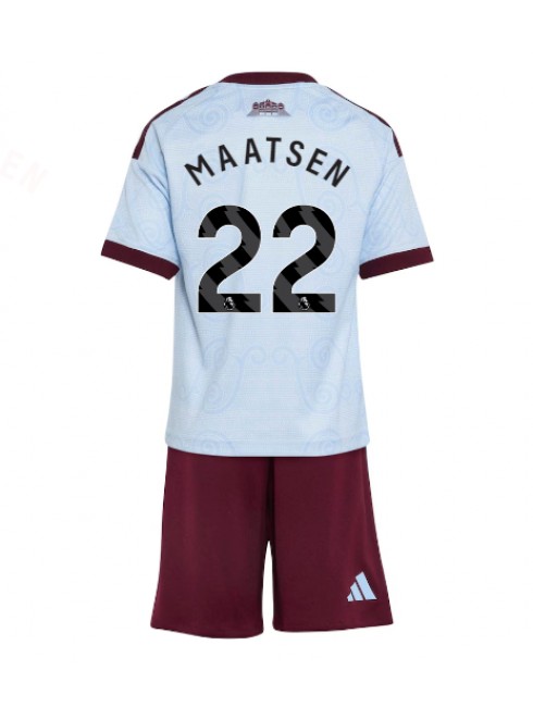 Otroški Nogometni dresi kompleti Aston Villa Ian Maatsen #22 Tretji 2026-27