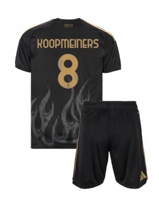 Otroški Nogometni dresi kompleti Juventus 2026-27 Teun Koopmeiners #8 Tretji