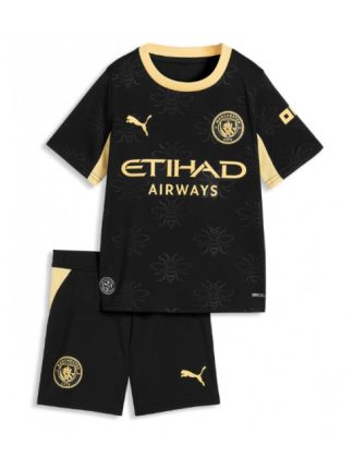 Otroški Nogometni dresi kompleti Manchester City Gostujoči 2026-27