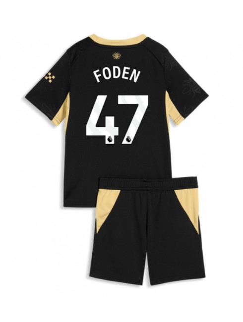 Phil Foden #47 Otroški Nogometni dresi kompleti Manchester City Gostujoči 2026-27