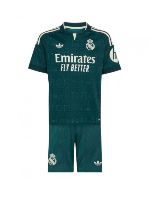 Otroški Nogometni dresi kompleti Real Madrid Kylian Mbappe #10 Gostujoči 2026-27
