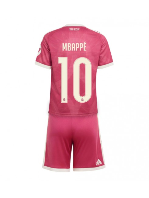 Otroški Nogometni dresi kompleti Real Madrid Kylian Mbappe #10 Tretji 2026-27