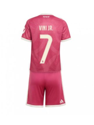 Otroški Nogometni dresi kompleti Real Madrid Vinicius Junior #7 Tretji 2026-27