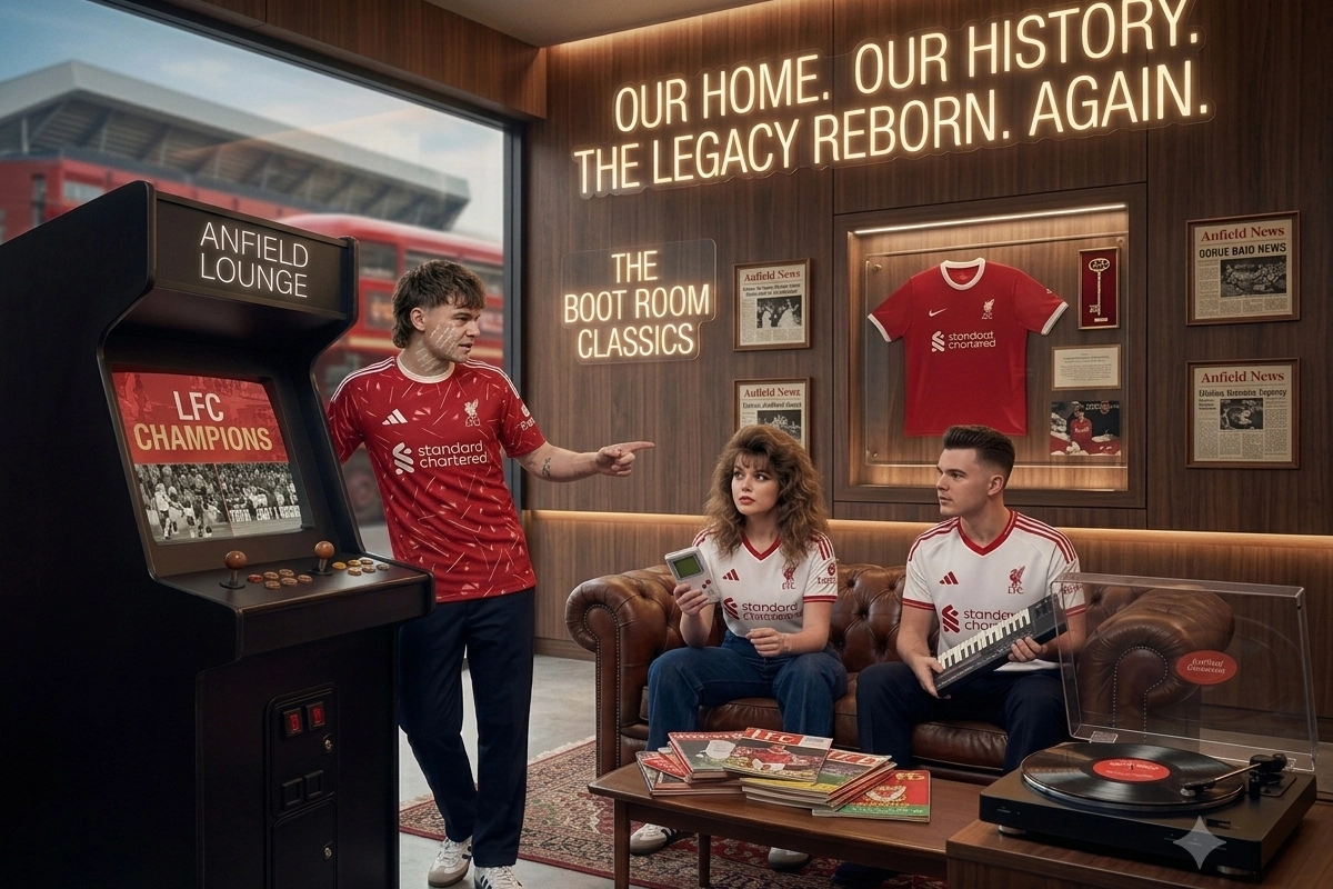 Geometrija slave: Dresi Liverpool 2026/27 in umetnost nostalgije