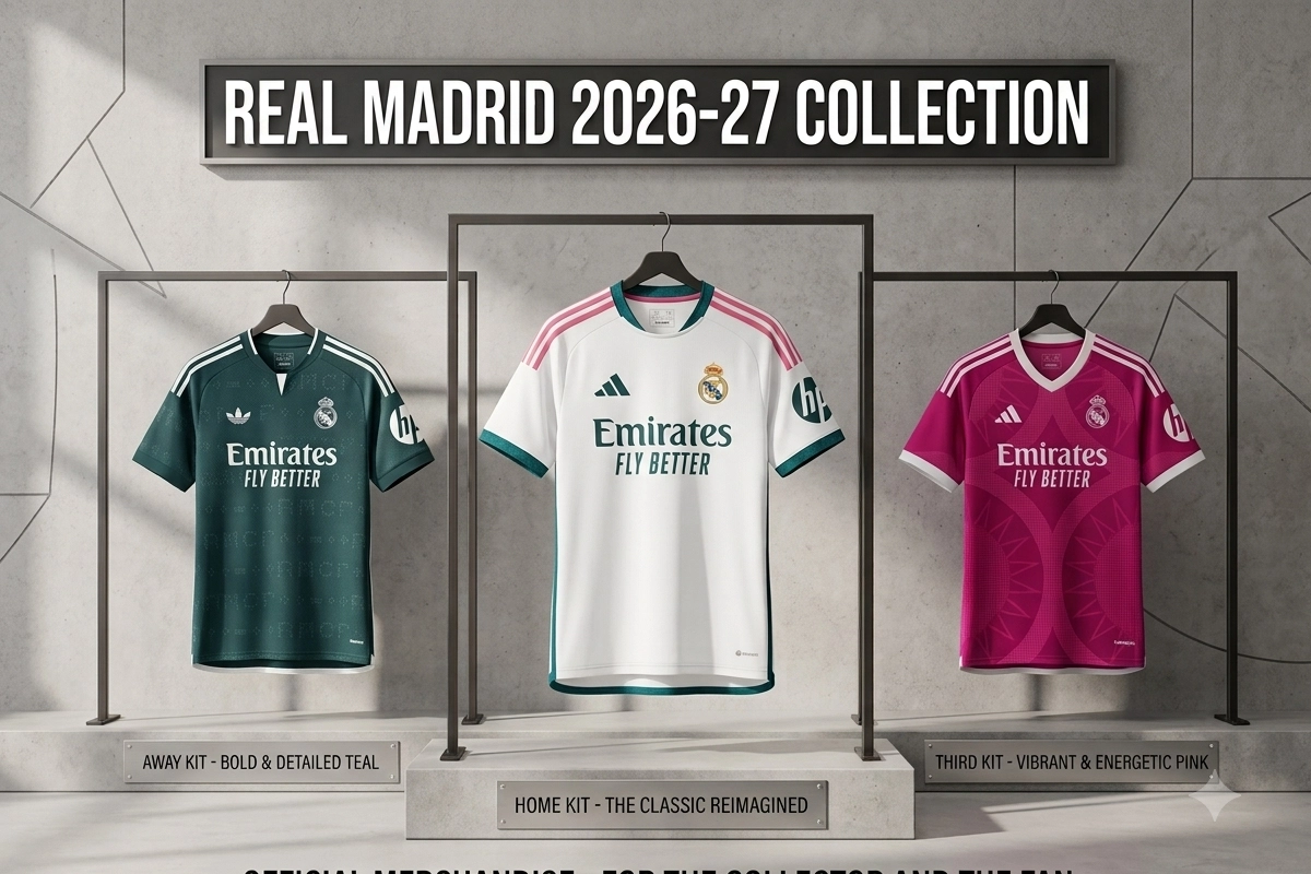 Kolekcija dresi Real Madrid za sezono 2026/27: Simfonija dediščine in inovacij