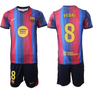 Kupiti Nogometni dresi kompleti FC Barcelona 2026-27 Pedri Gonzalez #8 Domači