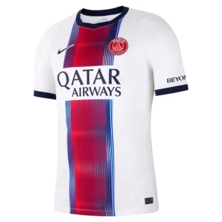 Moški Nogometni dresi Paris Saint-Germain PSG 2026/27 Gostujoči Bela