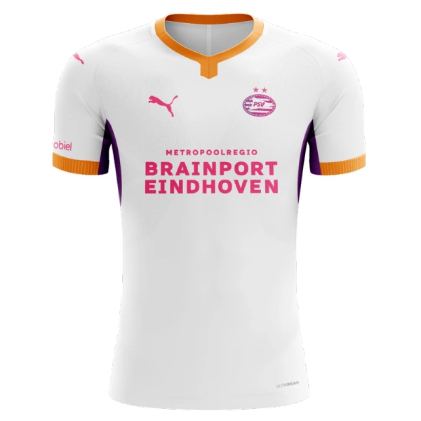 Moški Nogometni dresi PSV Eindhoven Gostujoči 2026-27 bela