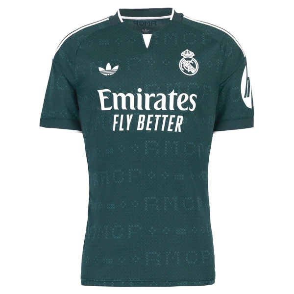 Moški nogometni dresi Real Madrid Gostujoči 2026/27 zelena
