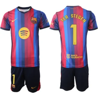 Nogometni dresi kompleti FC Barcelona 2026-27 Marc-André ter Stegen #1 Domači