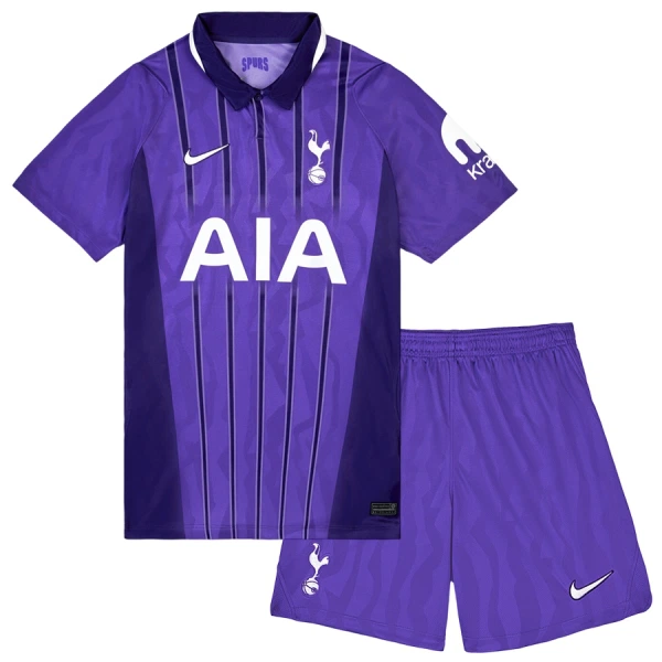 Nogometni dresi kompleti za otroke Tottenham Hotspur 2026-27 Tretji vijolična
