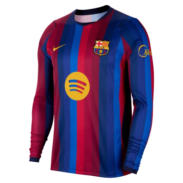 Nogometni dresi po naročilu FC Barcelona 2026-27 Domači Dolgi Rokav