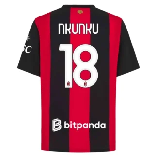 Poceni nogometni dresi AC Milan Christopher Nkunku #18 Domači 2026-27