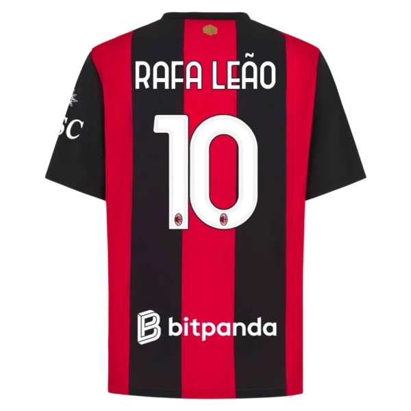 Poceni nogometni dresi AC Milan Rafael Leao #10 Domači 2026-27