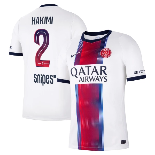 Poceni Nogometni dresi Paris Saint-Germain PSG 2026/27 Achraf Hakimi #2 Gostujoči