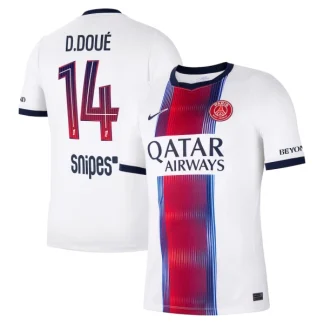 Poceni Nogometni dresi Paris Saint-Germain PSG 2026/27 Desire Doue #14 Gostujoči