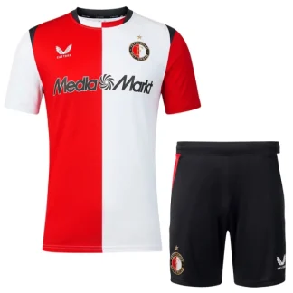 Poceni Otroški nogometni dresi kompleti 2026/27 Feyenoord Rotterdam Domači