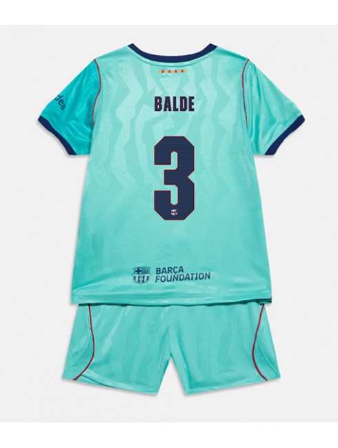 Alejandro Balde #3 Nogometni dresi za otroke kompleti Barcelona Tretji 2026-27 zelena
