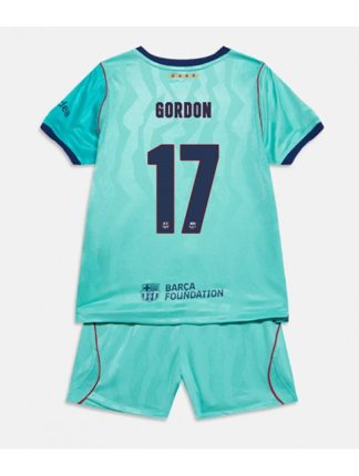 Otroški Nogometni dresi kompleti Barcelona Anthony Gordon #17 Tretji 2026-27