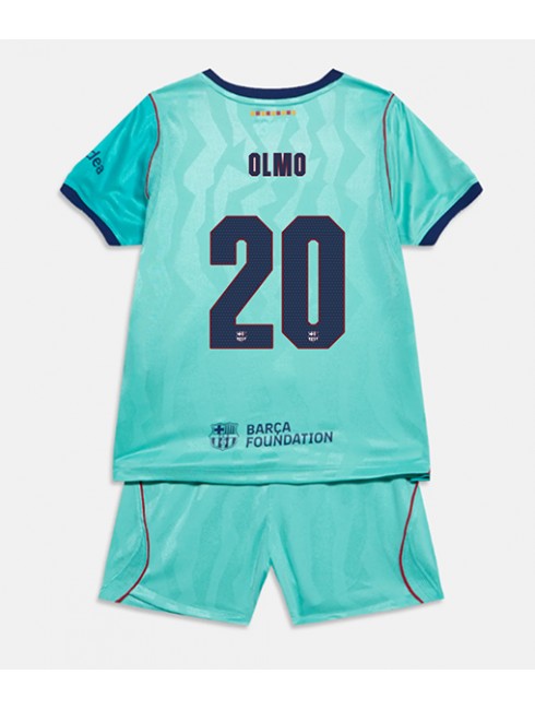 Otroški Nogometni dresi kompleti Barcelona Dani Olmo #20 Tretji 2026-27