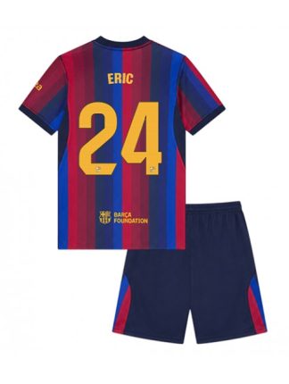 Otroški Nogometni dresi kompleti Barcelona Eric Garcia #24 Domači 2026-27
