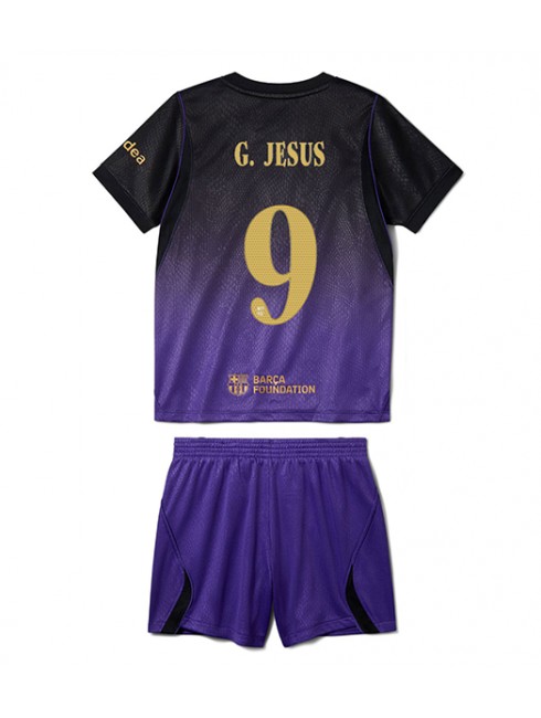 Poceni Barcelona Gostujoči 2026-27 Gabriel Jesus #9 komplet Otroci