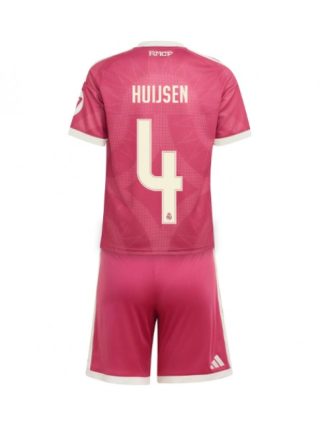 Otroški Nogometni dresi kompleti Real Madrid Dean Huijsen #4 Tretji 2026-27