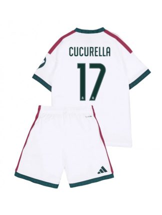 Otroški Nogometni dresi kompleti Real Madrid Marc Cucurella #17 Domači 2026-27