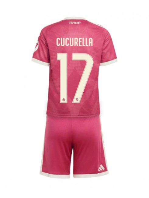 Otroški Nogometni dresi kompleti Real Madrid Marc Cucurella #17 Tretji 2026-27