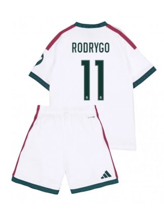 Otroški Nogometni dresi kompleti Real Madrid Rodrygo Goes #11 Domači 2026-27