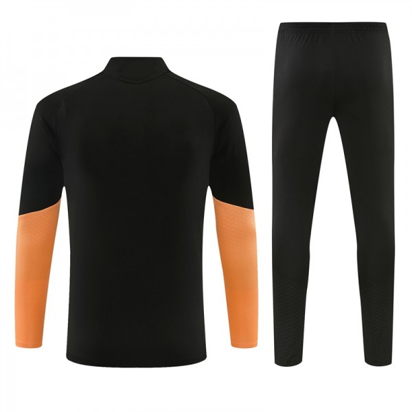 Arsenal Nogometni Dres za Otroke Za Trening 2026/27 1/4 Zip Črna-1
