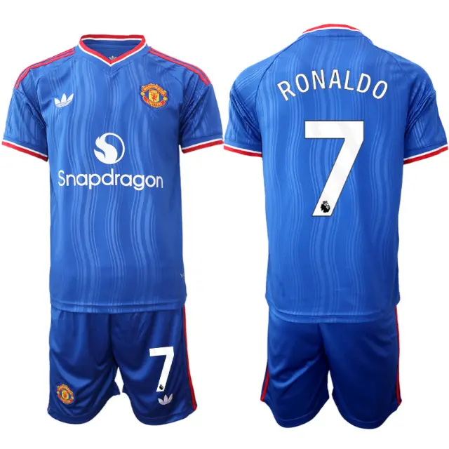 Cristiano Ronaldo #7 Manchester United 2026/27 dres gostujoči Moški