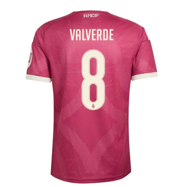Federico Valverde #8 Nogometni dresi rdeča Real Madrid Tretji 2026-27