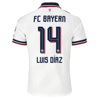 Luis Díaz 14 Nogometni dresi poceni FC Bayern München Gostujoči 2026-27